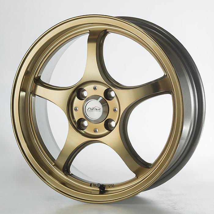 5zigen FN01R-C Alpha - 16x5.5J - 4x100 - ET: 45 (Clear Bronze)