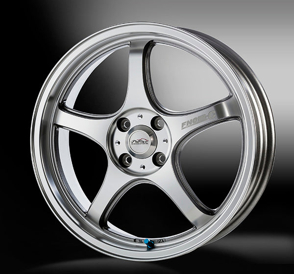 5zigen FN01R-C Alpha - 14x5J - 4x100 - ET: 45 (Dark Silver Polish)