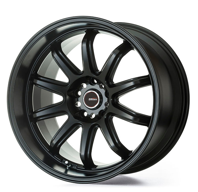 SSR Japan GTX01 - 18x9.5J - 5x114.3 - ET: 40/22/15 (Flat Black